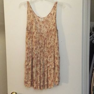 Free People Ruffled Tank